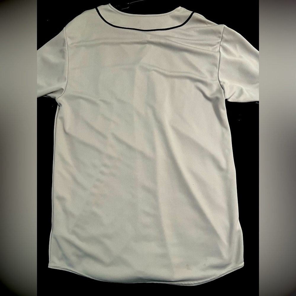 Medium “Woke” Button Down Jersey Type. Never Been… - image 2